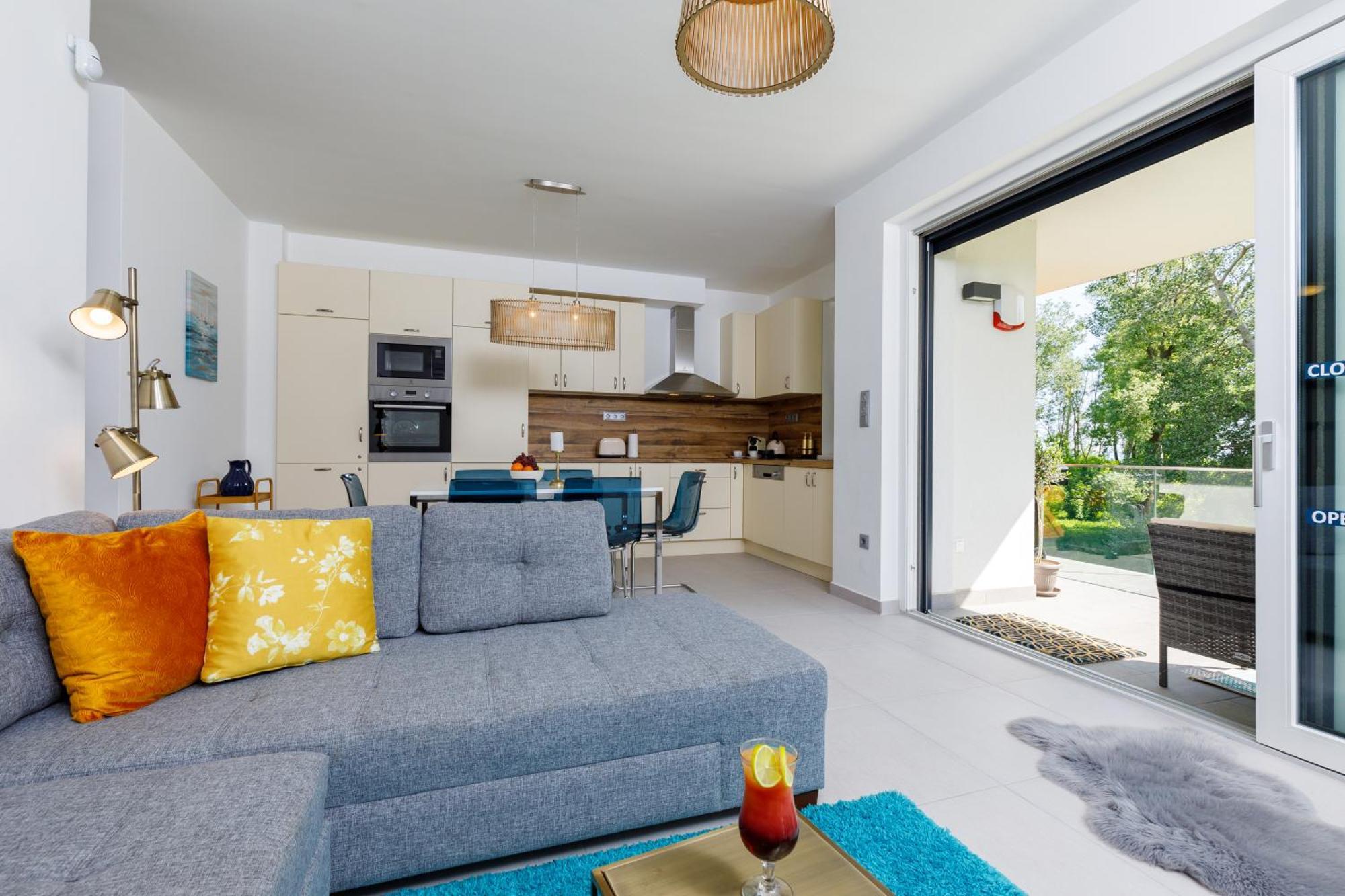 Blue4 Apartment Balatonfůzfő 外观 照片