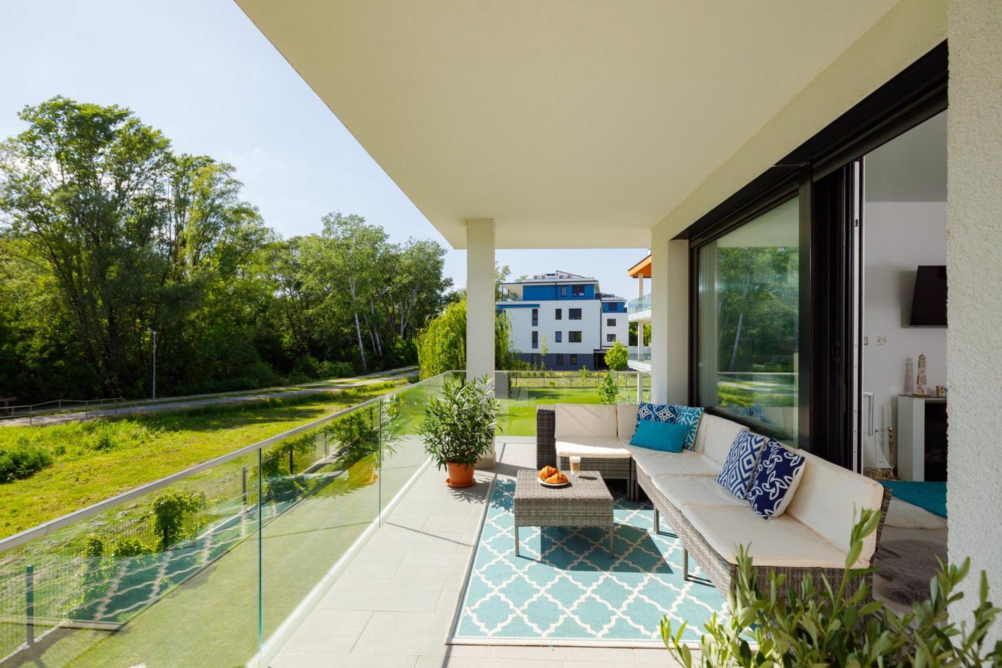 Blue4 Apartment Balatonfůzfő 外观 照片