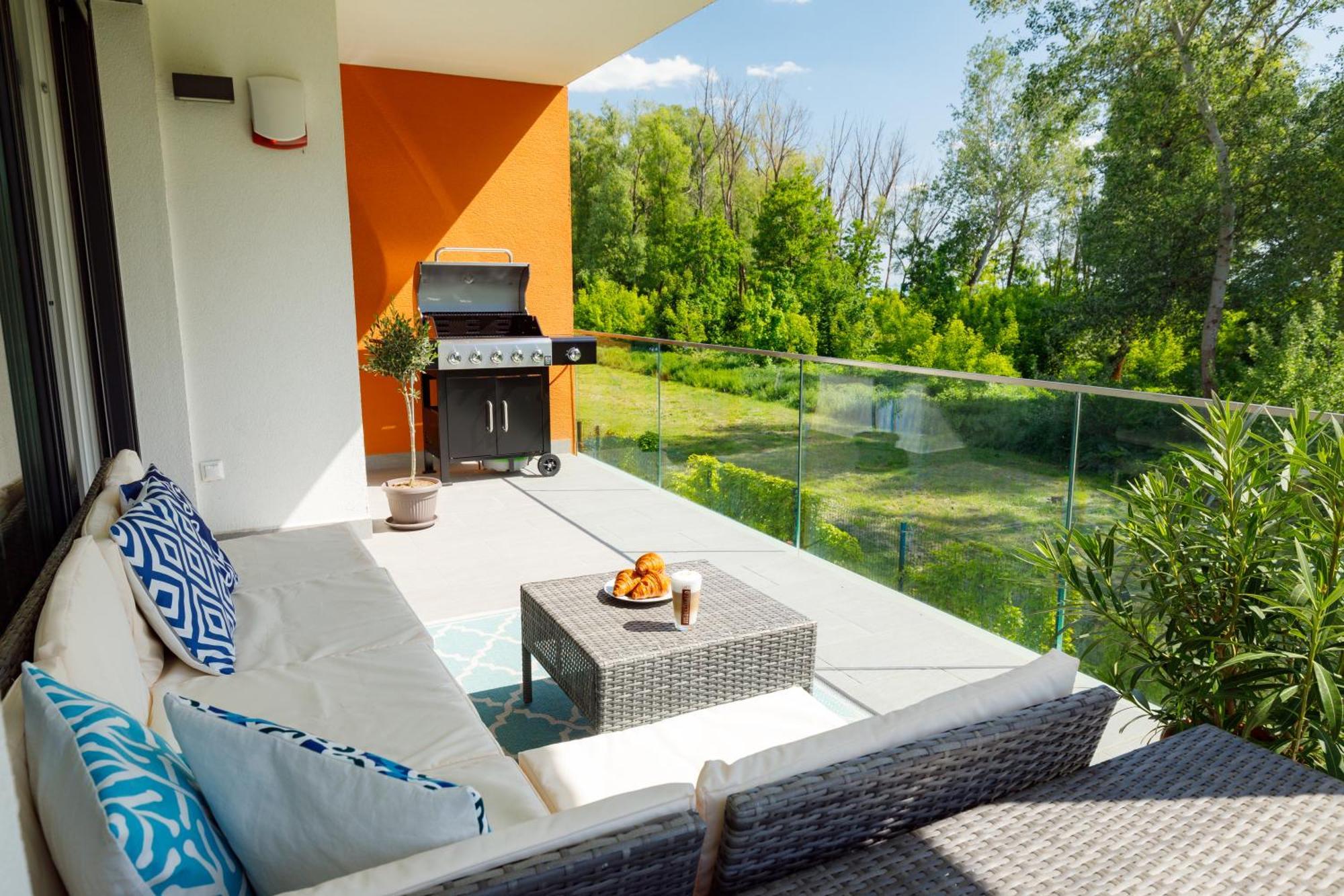 Blue4 Apartment Balatonfůzfő 外观 照片