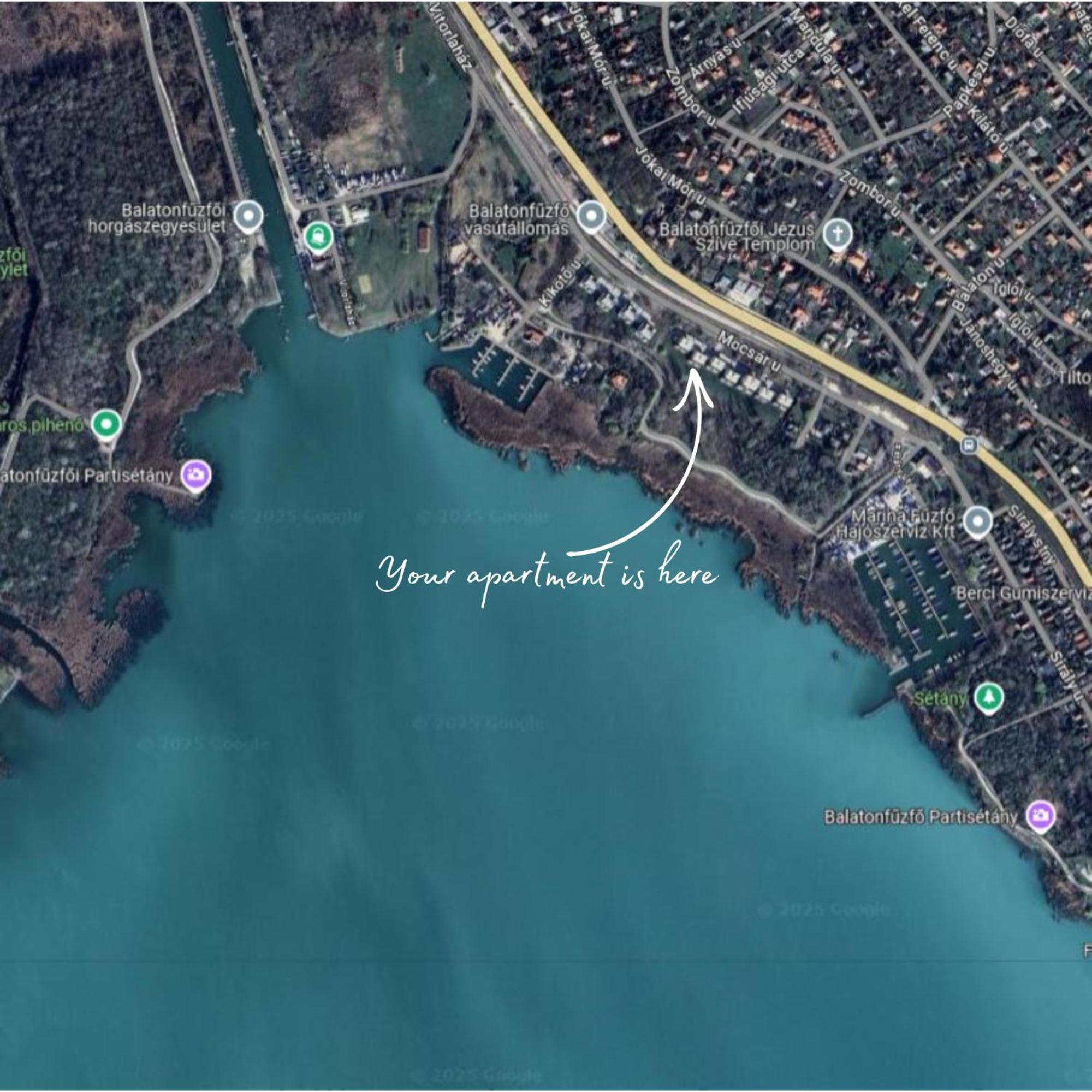 Blue4 Apartment Balatonfůzfő 外观 照片